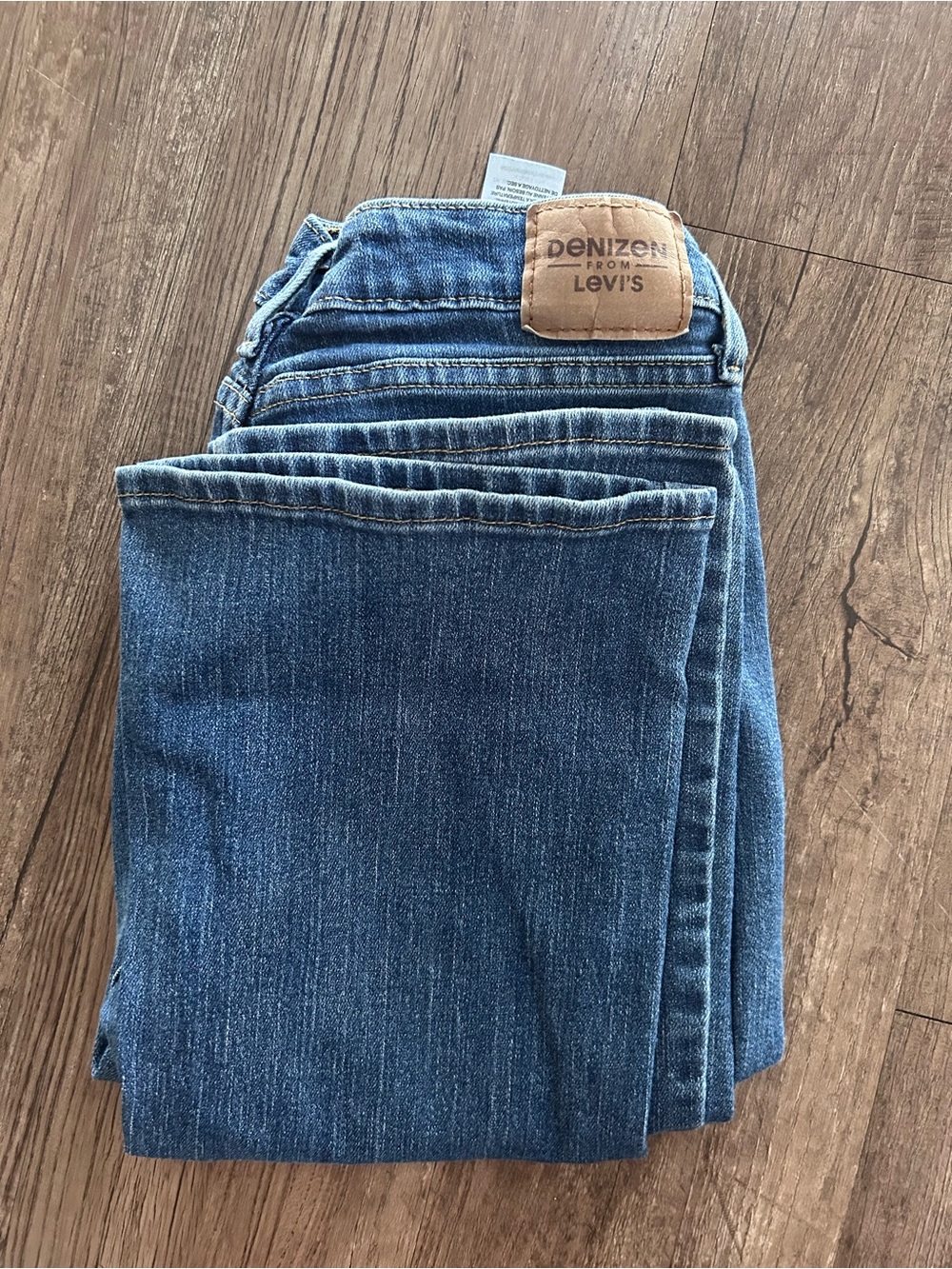 Denizen from Levi's Women's Medium Blue Straight Leg Jeans